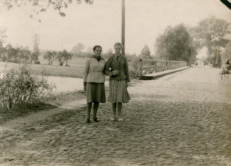 Бруковка перед первым мостом в Замостах, 1959 год